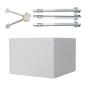 Preview: Rottner feuersicherer Dokumententresor S2 Fire Safe 30 Doppelbartschloss grau T06015